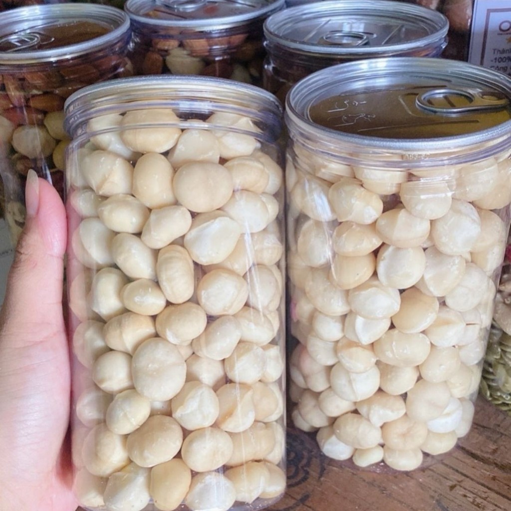 500G Nhân Hạt Macca Sấy Thơm Ngon Béo Ngậy Nhiều Dinh Dưỡng, Làm Sữa Hay Ăn Liền Đều Ngon - Xưởng Hạt Dinh Dưỡng Bảo Tâm