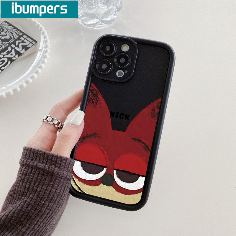 ibumpers Ốp lưng Iphone cute đẹp Nick Judy In hình Anime Couple Ốp điện thoại Dày dặn Chống rơi Silicone Mềm Chống bẩn Chống sốc Cho Iphone 15 14 12 13 11 Pro Max IP 7 8 Plus Iphon X XS XR Xs Max