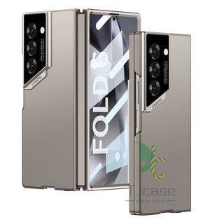 Ốp lưng gấp siêu mỏng Slim Raptor cho Samsung Galaxy Z Fold 6 Vỏ kính cường lực phía trước thân thiện với da