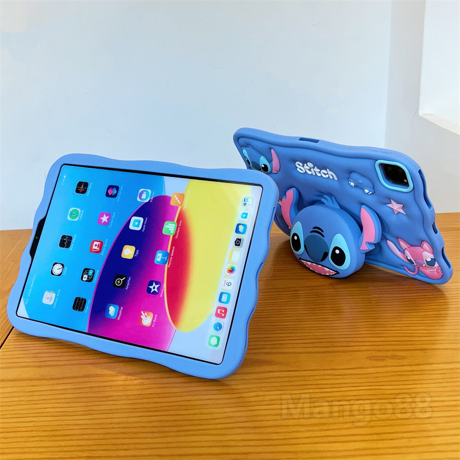 Ốp lưng tương thích cho iPad Air7 M3 2025 11 inch (thế hệ thứ 7) Vỏ hoạt hình dễ thương dành cho học sinh