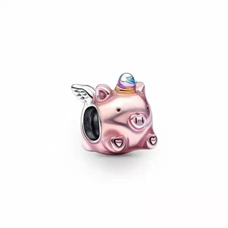 Hạt bạc Sterling 925 Mới Vòng tay chuỗi hoa cúc động vật phụ kiện tự làm đính cườm Mặt Dây Chuyền Hạt rời