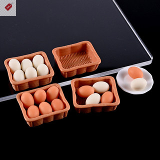 ALIK 1 / 12 Nhà Búp Bê Mô Phỏng Khay Trứng Mô Hình Nhà Búp Bê Trang Trí Nhà Bếp Búp Bê Phụ Kiện Nhà Giả Vờ Chơi Đồ Chơi VN