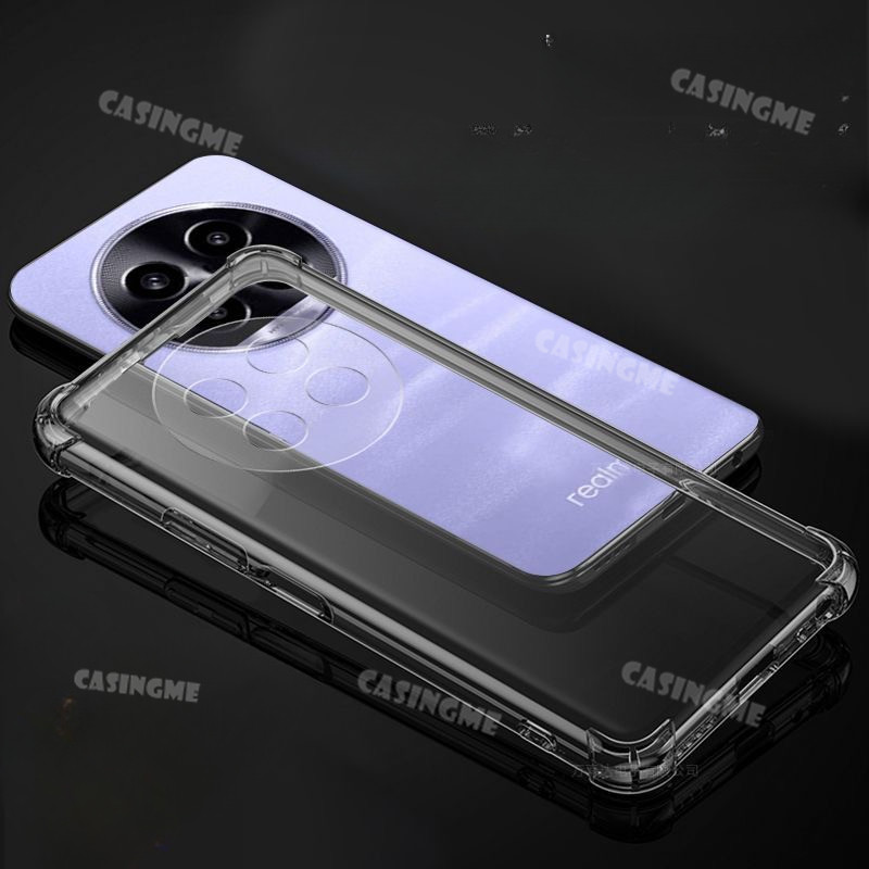 Vỏ trong suốt túi khí Realme 13 + 5G cho Realme 13 5G Realme13 + Realmi 13 + Pro Plus 13Plus 13x 4G 5G Vỏ điện thoại silicon Vỏ điện thoại chống sốc Vỏ bảo vệ trong suốt