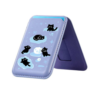 Cặp Đôi Mèo Đáng Yêu Phong Cách Ví Điện Thoại Cho iPhone 16 16promax 15 14 13 12 11 Pro Max Plus Bao Da Thẻ Điện Thoại Cho Ốp Lưng Bỏ Túi