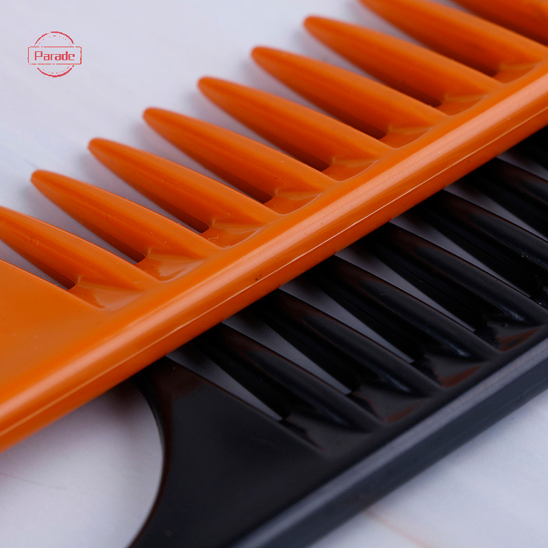 Diễu Hành 1 Đầu Đuôi Lược Salon Bàn Chải Tóc Dụng Cụ Làm Tóc Diy Tóc Rộng Răng Lược VN