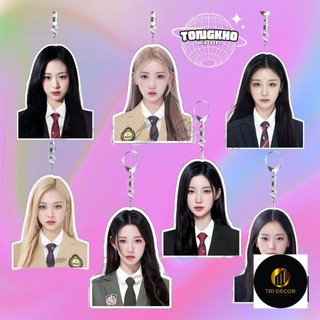 Móc khoá in hình  ver Profie RAMI AHYEON RORA ASA RUKA CHIQUITA PHARITA idol acrylic trang trí phụ kiện treo