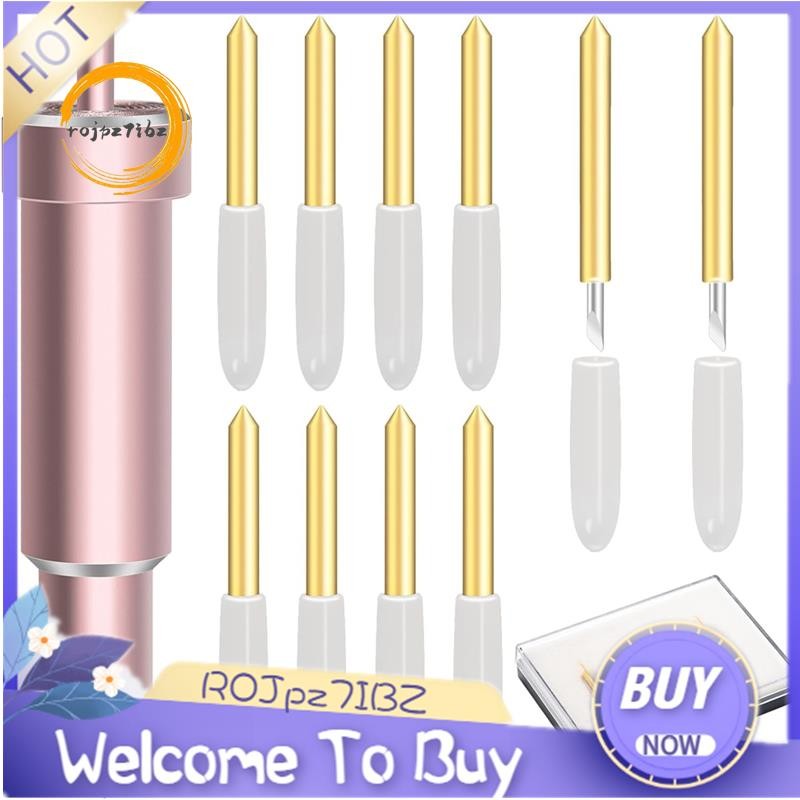 11 Chiếc Cao Cấp Fine Point Blade Có Vỏ, Cho Cricut Maker, Maker 3 Có Vỏ Cắt Phim, Vinyl, Miếng Dán