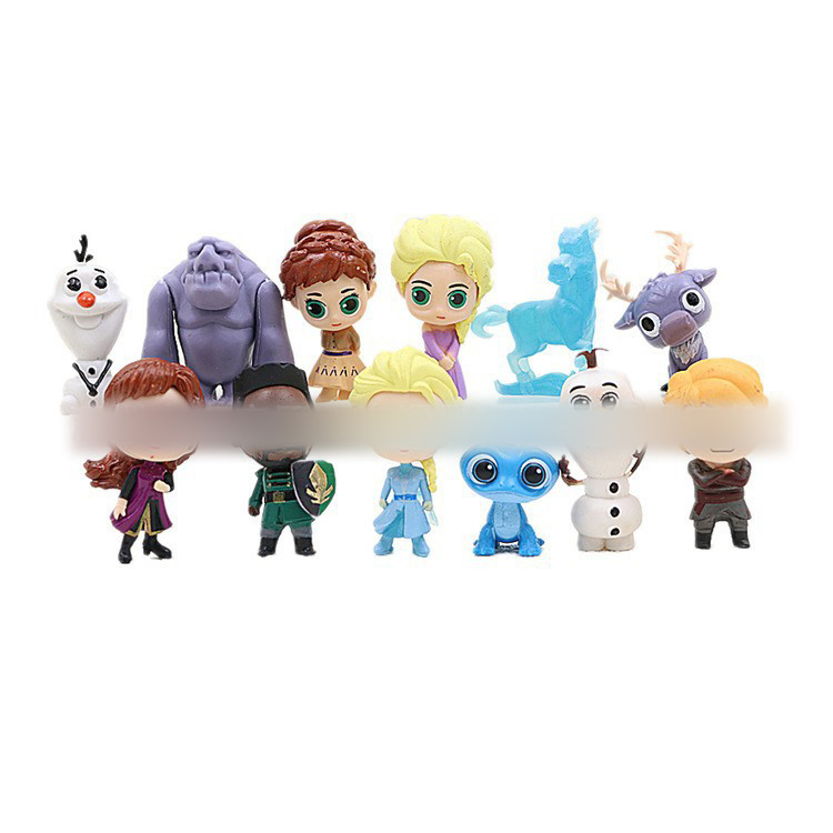 PS1 3-12 Chiếc Frozen Nhân Vật Hành Động Anna Elsa Kristoff Olaf Hoàng Tử Hans Sven Mẫu Búp Bê Đồ Chơi Cho Trẻ Em Vật Trang Trí Quà Tặng SP1
