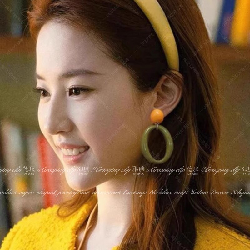 Bông tai thời trang Bông tai sang trọng Trang sức nữ