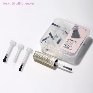 [Beautifulhome] Bàn chải thay thế sơn móng tay Bàn chải thay thế sơn Gel cho Salon hoặc Dụng cụ bôi móng tay tại nhà [làm đẹp]
