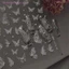 Miếng dán móng tay hình con bướm với kim cương Đề can giảm đau lập thể Dính Nail Art Salon DIY Nail Art Người đam mê [làm đẹp]