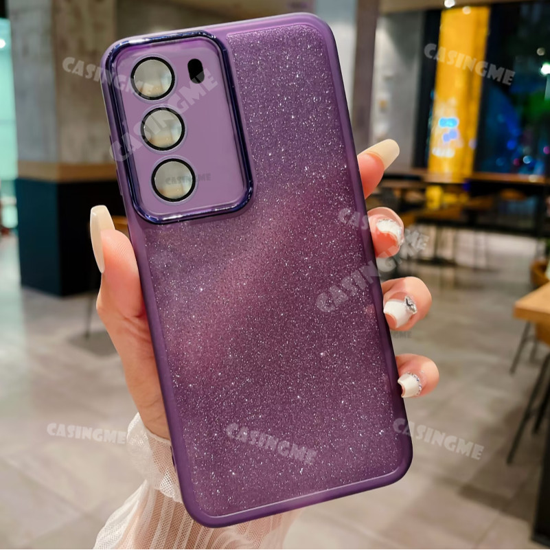 Infinix HOT 50 Pro + 2024 Vỏ lấp lánh Bling Vỏ silicon mềm trong suốt cho Infinix HOT 50PRO + Hot50Pro + 50i 50 Pro Plus + Bảo vệ ống kính máy ảnh Ốp điện thoại chống sốc