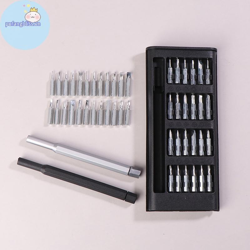 Pufangbliss 1 Bộ Dụng Cụ 25 Trong 1 Bộ Tua Vít Chính Xác Từ Tính Cho Điện Thoại Di Động Phần Cứng Sửa Chữa PC Với Torx Hex Bits VN