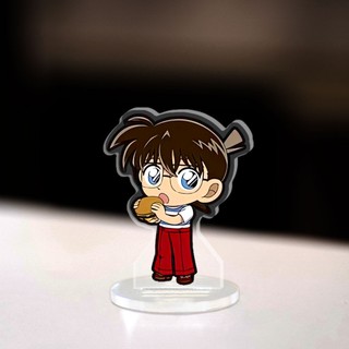 Mô hình Mini Conan Standee Chibi phim truyện hoạt hình thám tử lừng danh Conan Kaito Kid trang trí góc học tập cao 3cm