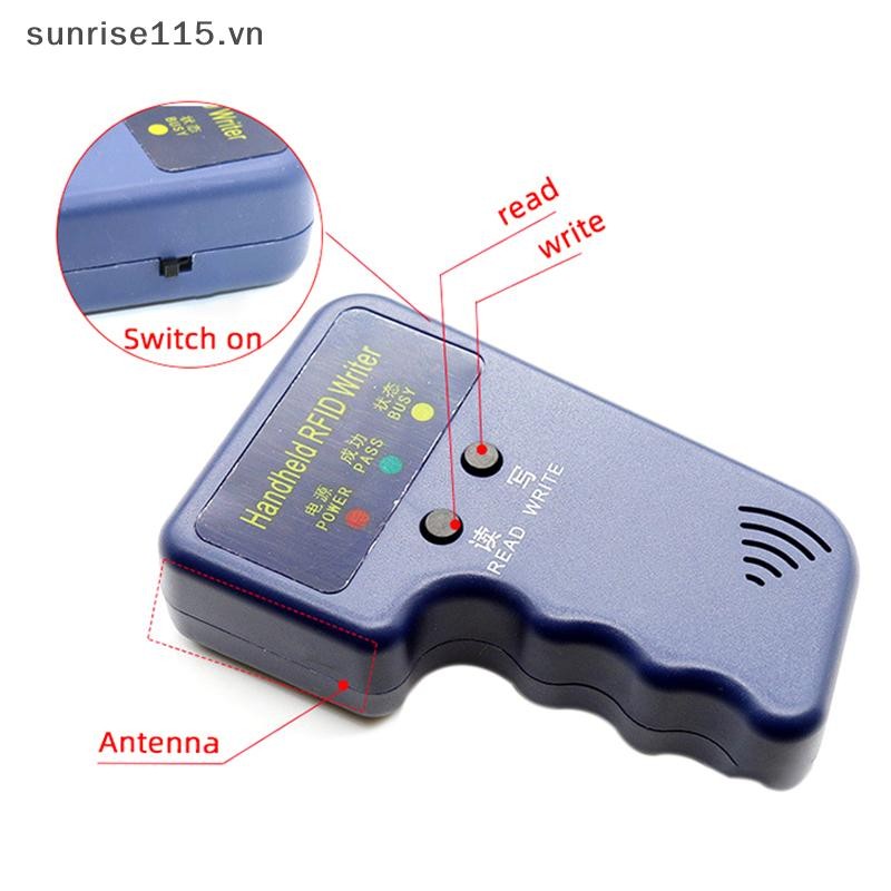 Đầu đọc thẻ Rfid SRVN 125KHz Máy sao chép Rfid Máy sao chép Key Writer Lập trình viên Thẻ ID Lập trình viên Nhân bản Lập trình viên Thẻ chìa khóa có thể ghi được Keyfobs.