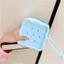 Ví đựng tiền xu CPINCP, Hộp đựng thẻ khóa kéo lỗ, Ví Mini silicon mềm dành cho nữ