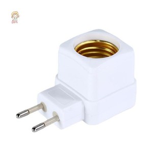 Ổ cắm đèn LED TWE E27 sang EU Bộ chuyển đổi giá đỡ phích cắm BẬT / TẮT cho đèn bóng đèn VN