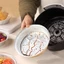 NORDICLIFE 10 Cái Hộp Giấy Nhôm, Lò Nướng Chống Dính BBQ Dụng Cụ Nướng Bánh Khay Giấy Thiếc Thực Phẩm, Khay Chiên Không Khí Chống Dầu 6 / 7 / 8 Inch Có Thể Tái Sử Dụng