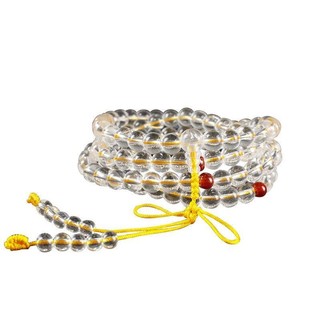 Pha Lê Trắng 108 Hạt Vòng Tay 0.8 Hạt Hạt Nhỏ Nam Nữ Cặp Đôi Vòng Tay Vòng Cổ Vòng Tay Vòng Tay 10.10