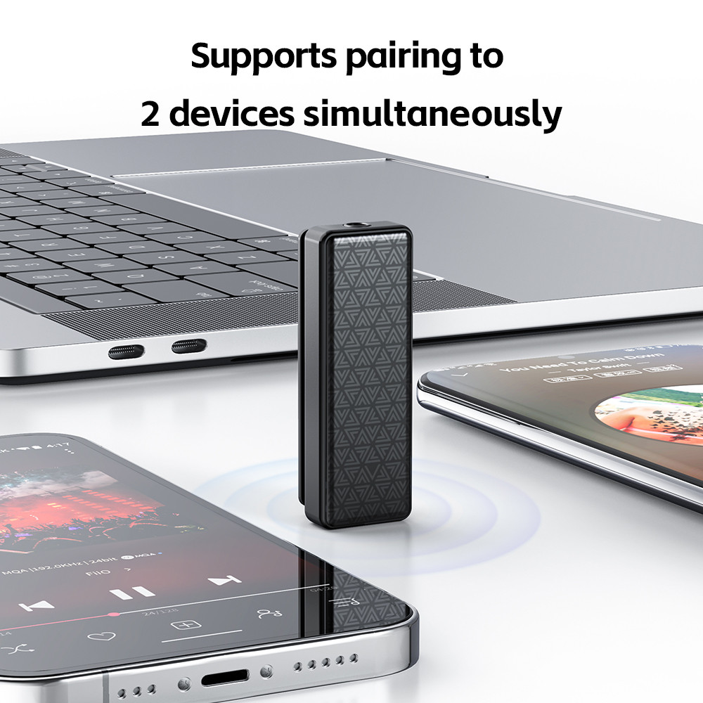Fiio BTR11 Lossless LDAC Bluetooth 5.3 Bộ thu LDAC 3.5mm Bộ khuếch đại tai nghe âm thanh không dây cho JD1 FD11