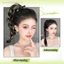 Gói tóc tự làm nổi bật Tổng hợp gợn sóng DIY Hair Bun Đầu đuôi ngựa Hiện vật bện đuôi ngựa Tóc nối dài [làm đẹp]
