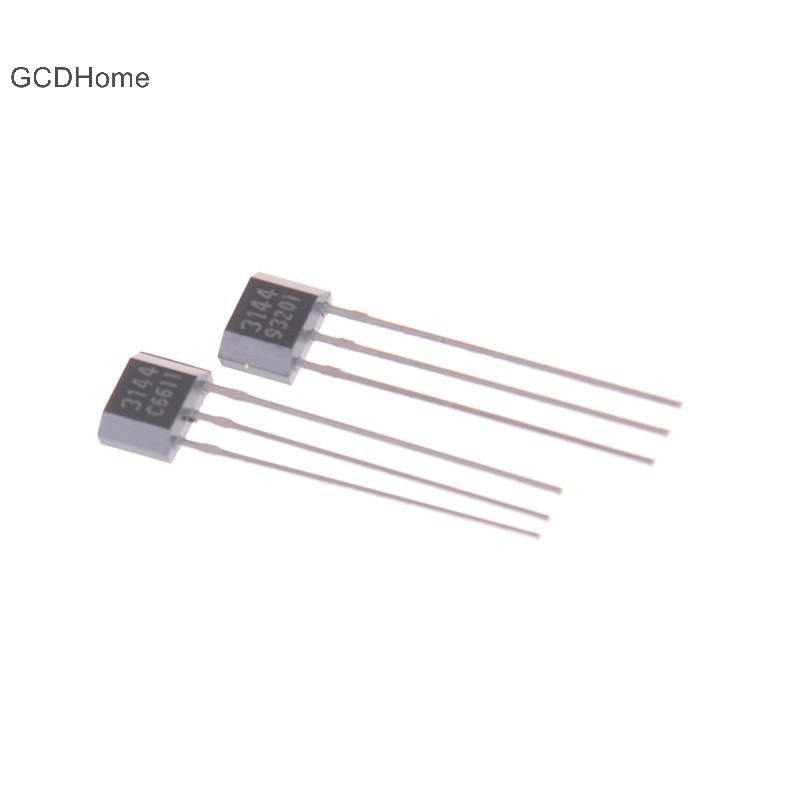Gcdhome 10 chiếc AH3144E OH3144 3144 Cảm biến hiệu ứng Hall Máy dò từ tính HOT