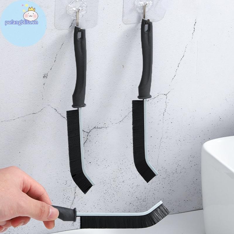 Pufangbliss Hard-Bristled Crevice Bàn chải làm sạch vữa Cleaner Chà Bàn chải gạch sâu Khớp crevice Bàn chải làm sạch Phụ kiện VN