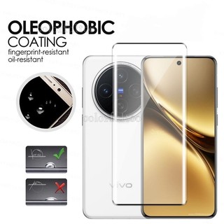 Vivo X200 Pro 5G 2in1 3D Cong Kính Cường Lực Cho Vivo X300 X200 X100S Pro X 200 X200Pro X300Pro 5G Clear HD Phía Sau Ống Kính Camera Bảo Vệ Màn Hình Phim Kính Bảo Vệ
