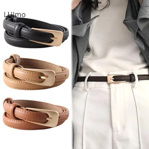 Thắt Lưng Nữ Luimo Vintage Tối Giản Mỏng Thắt Lưng Thường Ngày Đa Năng Thắt Lưng Cho Váy Quần Jean Trang Trí Thắt Lưng SBS