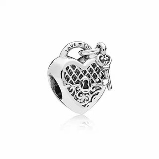 Hàng hóa tại chỗ S925 bạc hạt hành tinh loạt mặt dây chuyền hạt lưỡi liềm tình yêu mặt dây chuyền tự làm vòng đeo tay vòng Cổ Phụ Kiện
