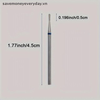 [savemoneyeveryday] 1 Cái Mũi khoan móng tay ngọn lửa Máy phay để làm móng tay 3 / 32 '' Pro Đầu khoan cho móng tay Dụng cụ loại bỏ lớp biểu bì [vn]