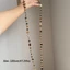 Vòng cổ dài ESSENCEH, Vòng cổ cổ cổ điển đầy màu sắc, Vỏ Bohemian sang trọng nhẹ có thể xếp chồng lên nhau Vòng cổ hai lớp dành cho nữ