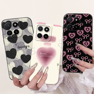 Vỏ hoạt hình dễ thương cho Honor X5b GFY-LX2 Vỏ silicon lỏng mềm chống sốc TPU cho Honor X5b Plus X 5B Vỏ điện thoại