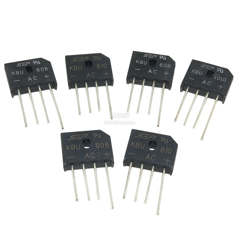 Cầu xếp chồng cầu KBU606 / 608 / 610 / 808 / 810 / 1010 6A8A10A / 600V800V1000V