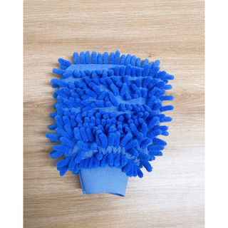 Găng tay rửa ô tô xe máy, bao tay rửa xe san hô làm bằng sợi microfiber mềm mịn tạo nhiều bọt bộ dụng cụ rửa xe