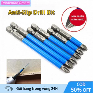 【COD】Bộ 7 Đầu Vít ph2 Chống Trượt Độ Cứng Cao bits 25mm-150mm bộ mũi khoan bộ ốc vít mũi khoan mũi vít