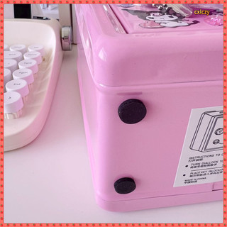 Mật Khẩu Hộp Đựng Tiền Mini An Toàn Chìa Khóa An Toàn Dễ Thương Hộp Tiền Gửi Mini An Toàn Để Bàn Sắt Heo Đất An Toàn Quế Chó Giai Điệu Quà Tặng Học Sinh Nhãn Dán Trang Trí Thẻ Goo Chìa Khóa Lưu Trữ