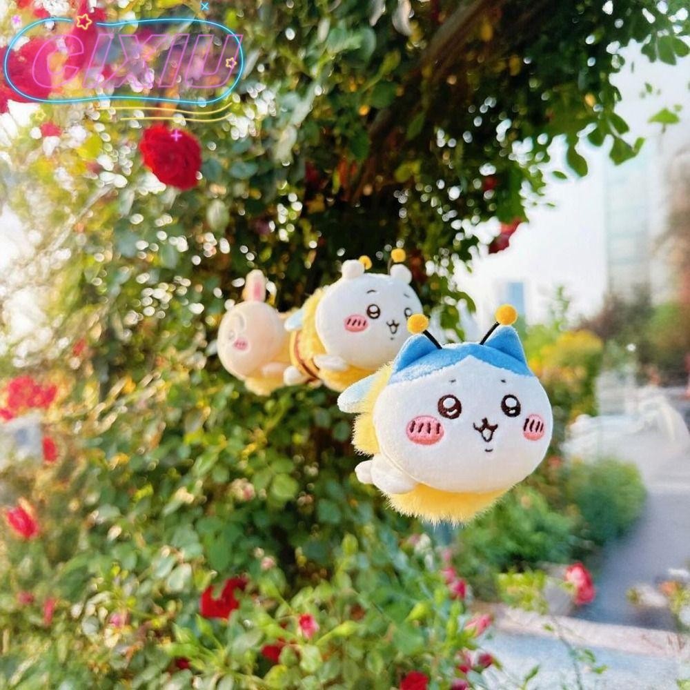 CIXIU Đồ Chơi Sang Trọng, Bee Hachiware Móc Khóa, Kawaii Anime Hình ...