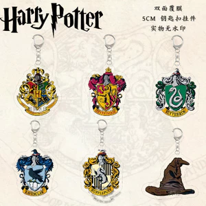 Bán Sản Phẩm Mới Harry Potter Hàng Hóa Đại Học Huy Hiệu Acrylic Móc Khóa Niche Hogwarts Học Sinh Schoolbag Mặt Dây Chuyền Quà Tặng Chất Lượng Cao