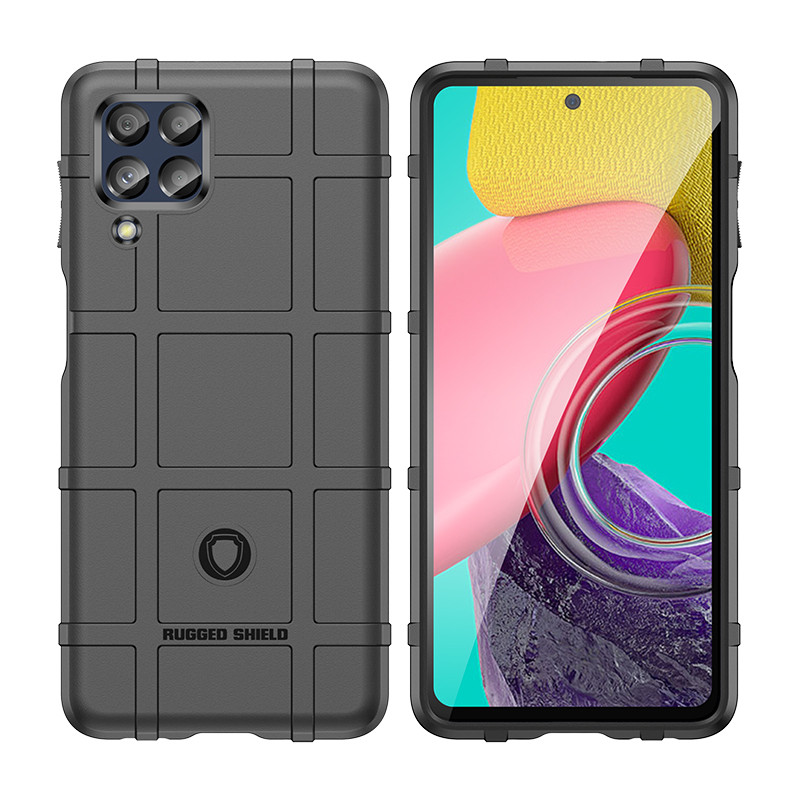 ÁO THUN RUGGED | Ốp Da Mờ Cho Samsung Galaxy M53 / M33 / Jump 2 Sensation Chống Rơi Điện Thoại Di Động Mờ Chống Sốc Mềm Bảo Vệ Vỏ Mờ