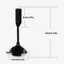 Micrô máy tính để bàn Mic ngưng tụ USB có đế kim loại Giảm tiếng ồn để ghi âm giảng dạy trực tuyến