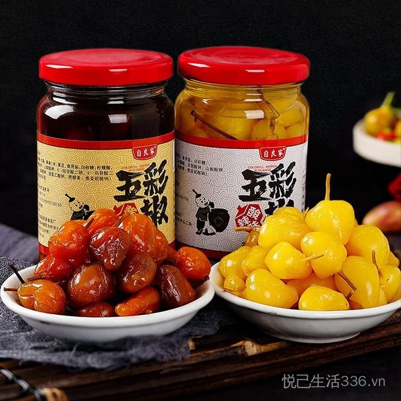 Quảng Tây Nhiều Màu Chuông Ngâm Nước Tương Tiêu