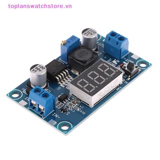 Toplanswatchstore LM2596 - Mô-đun bước xuống có thể điều chỉnh với màn hình kỹ thuật số Vôn kế hiển thị LM2596S Bộ điều chỉnh điện áp VN