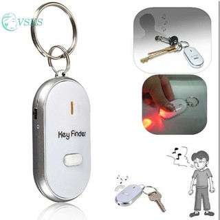 Chenlongshang Xanh Chống Mất Chìa Khóa Tìm Định Vị Móc Khóa Còi Tiếng bíp Báo Động Âm Thanh Đèn LED EN