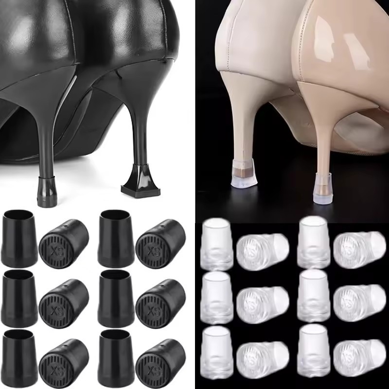 4-16 Cái Nút Chặn Bảo Vệ Gót Chân Silicon - Dành Cho Nữ Đảng, Đám Cưới - Chống Trơn Trượt, Chống Mài Mòn, Chống Sốc - Phụ Kiện Giày - Vỏ Stiletto Latin