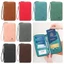 GUSTAVA ​Hộp đựng hộ chiếu chặn RFID​, ​Bền bỉ​ Bảo vệ RFID chống trộm​ ​Tổ chức tài liệu du lịch​, ​Nhiều khe cắm thẻ​ ​Chống nước ​Lưu trữ vé an toàn