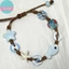 Vòng tay gốm boho ngôi sao cá đính hạt, phù hợp ngày lễ