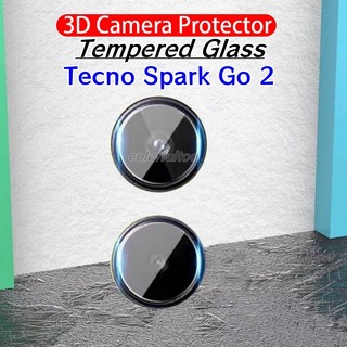 Tecno Spark Go 2 2025 Phim Bảo Vệ Camera Cho Tecno Spark Go 2 GO2 SparkGo2 3D Cong HD Full Cover Camera Kính Cường Lực Bảo Vệ Màn Hình Mặt Sau Ống Kính Phim