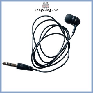Tai nghe có dây một mặt 3.5mm, tai nghe nhét tai đơn cho điện thoại di động, máy tính xách tay