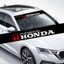 Xe phía trước cửa sổ phía sau dán xe kính gió Banner